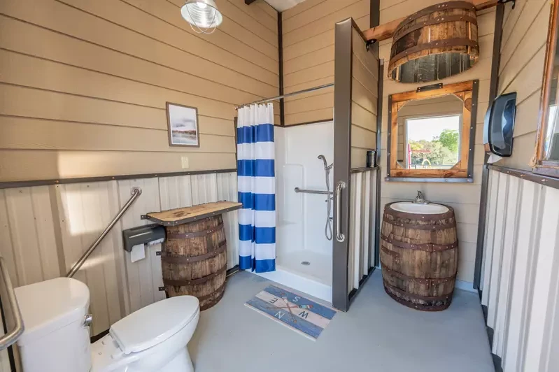 shower facilities