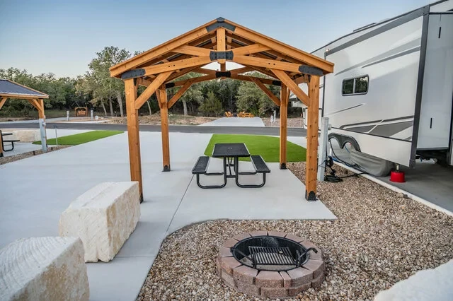 full hookup rv site texas